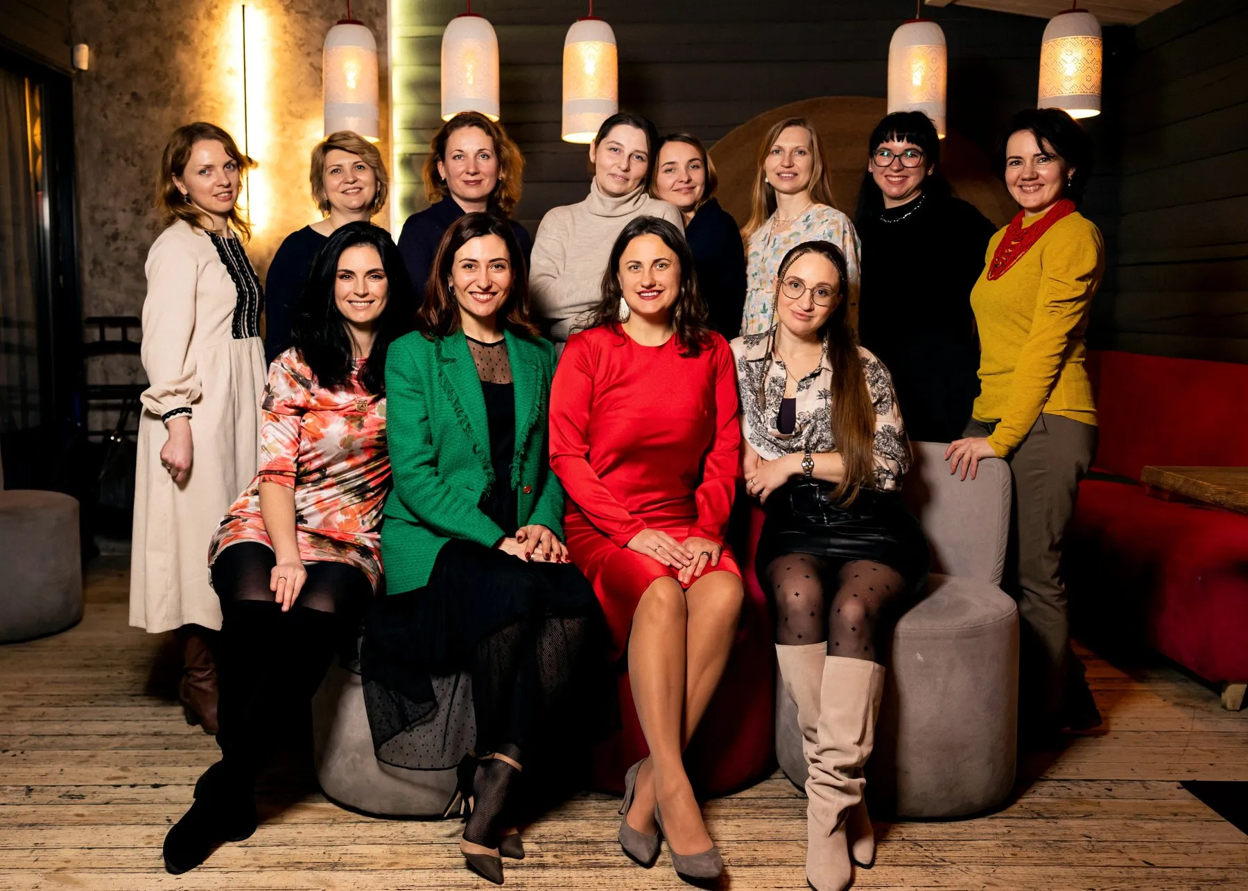Women founders of the ZAGRAVA community together at a meeting